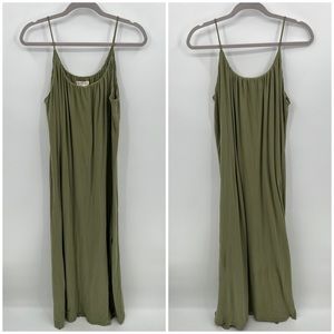 Synergy Organic Clothing green devas maxi dress